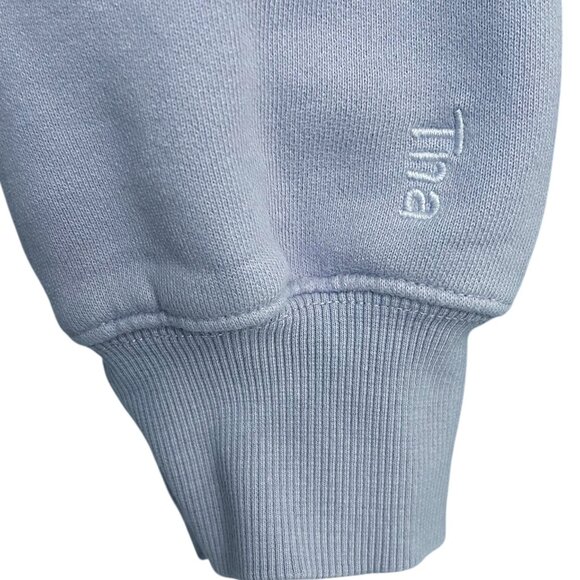 ARITIZIA TNA CozyAF Fleece Collared Pullover Sweatshirt Size 2 - Picture 5 of 10